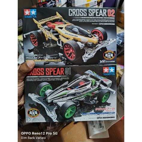 Jual Tamiya 18103 18104 Cross Spear 01 Cross Spear 02 Vz Chassis