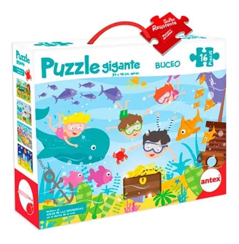 Puzzle Gigante Piezas Buceo Antex Canalejas