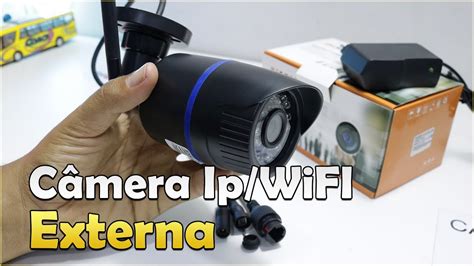 C Mera Ip Wifi Yoosee Externa A Prova D Gua Unboxing Aliexpress E