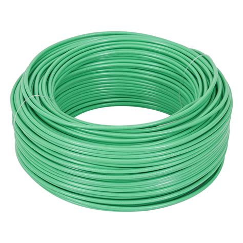 Cabo Flexível Antichamas 750V 4 0mm² Verde 100m Cobrecom Leroy Merlin