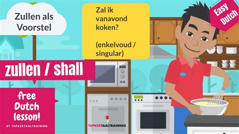 4 Grammar Easy Dutch For Beginners The Verb Zullen Shall Dutch