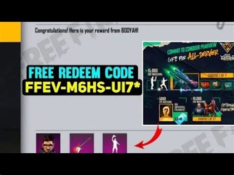 Free Fire World Series Redem Code Exciting Reward FFWC WATCHTILLEND