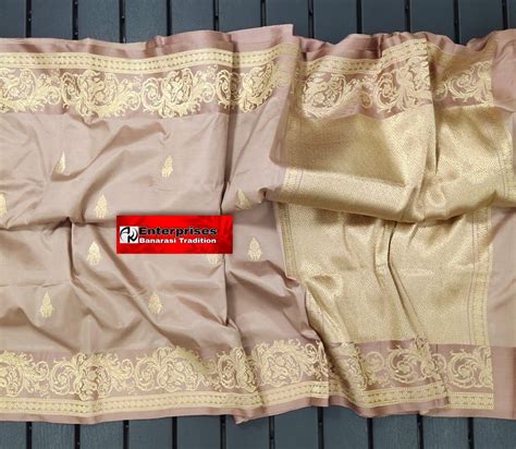 Party Wear Weaving Pure Katan Silk Saree 5 5 M Separate Blouse Piece