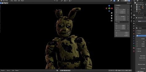 Springtrap Wip By Thisishalloween2002 On Deviantart