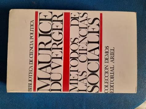 Métodos De Las Ciencias Sociales MercadoLibre