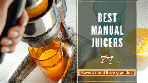 Top 15 Best Manual Juicers Reviews 2020 | RattlenHumBar