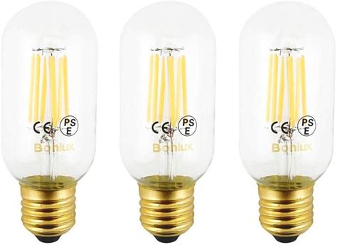 Bonlux T Led Dimmable Edison Filament Bulb W Warm White K