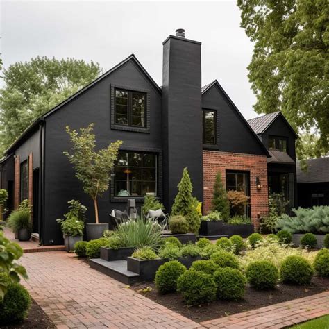 7 Bold Exterior Brick Paint Color Ideas For Your Home • 333 Images • [artfacade] In 2024