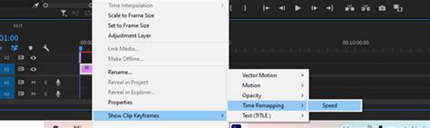 How To Speed Up A Clip In Adobe Premiere Pro