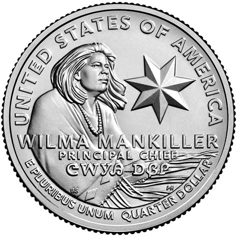 The 2022 Wilma Mankiller Quarter