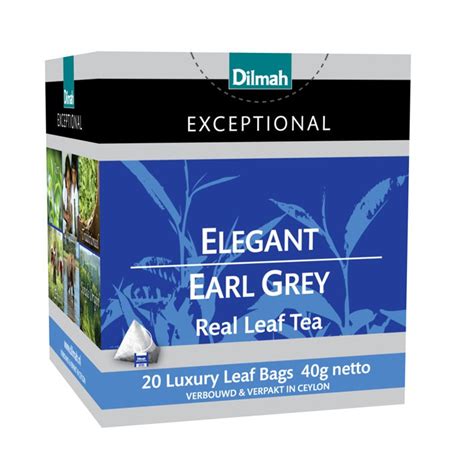 Dilmah Exceptional Elegant Earl Grey Tea Tea Bags Shopee Malaysia