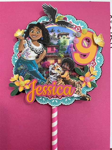 Encanto Cake Topper Personalized Party Decoration