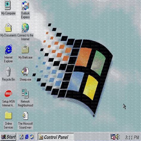 Windows 98 Desktop Background Webcore Oldweb Xp Free Animated