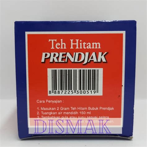 Jual Teh Daun Teh Prendjak Biru Bubuk Serbuk Gr Daun Teh Teh