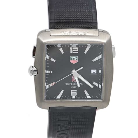 La Cote Des Montres Montre Occasion Maier Tag Heuer Golf Watch By Tiger Woods Limited