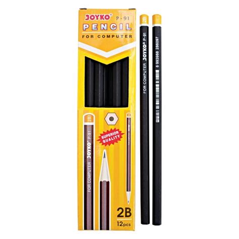 Jual Pensil Joyko P 91 Isi Pensil 2B Joyko For Computer Pensil