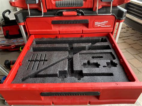 Milwaukee Packout Combo Kit Kaizen Foam Insert No Tools Off