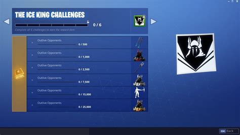 Fortnite Season 7 Zenith Lynx And The Ice King Challenges And Unlockable Styles Fortnite