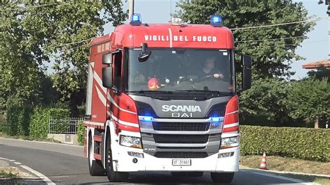 Abp Scania P Vigili Del Fuoco San Vito Al Tagliamento In Emergenza