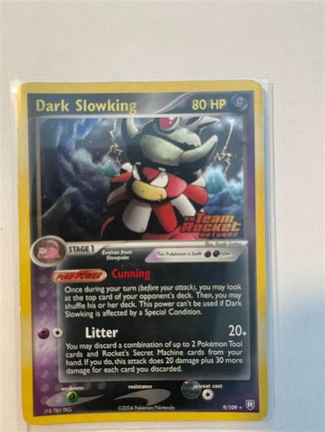 Pokemon Team Rocket Returns Dark Slowking Holo Nm En Kaufen