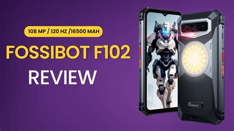 FossiBot F102 Review Best Rugged Smartphone In 2023 YouTube