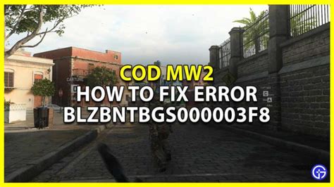 How To Fix Blzbntbgs F Error In Cod Mw