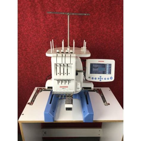 Janome Mb 4 Commercial Embroidery Machine Recent Trade Commercial