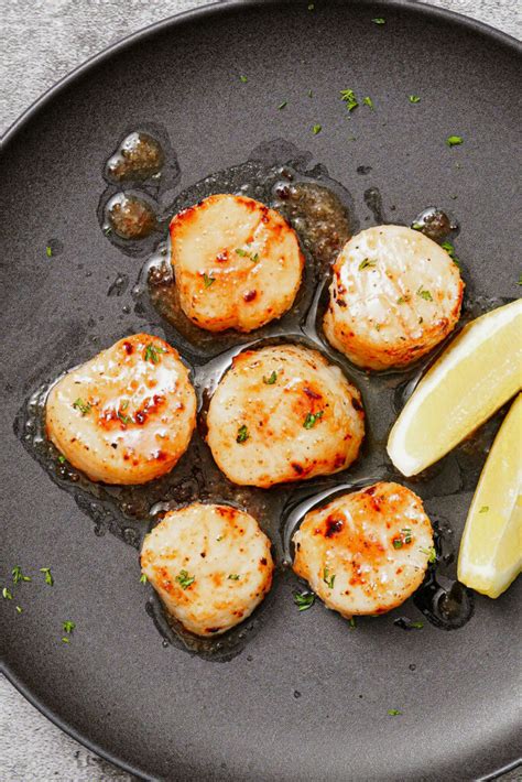 Simply Delicious Garlic Butter Air Fryer Scallops Recipe 🍋🦪