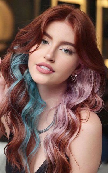 35 Cute Summer Hair Colours And Hairstyles Mermaid Vibes