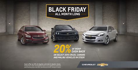 “Real People, Not Actors” Ad Promotes Chevy Black Friday Sale - The ...