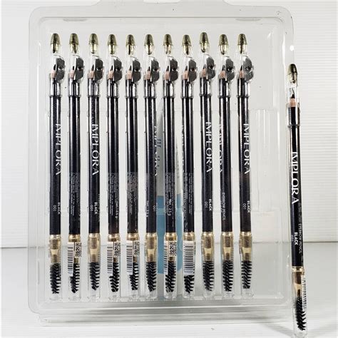 Jual Pensil Alis Implora Eyebrow Pencil Hitam Per Pc Shopee Indonesia