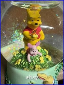 Y2K Limited Edition Winnie The Pooh Snowglobe Monthly Collection Disney