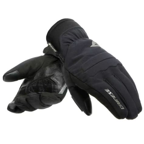 Gants Dainese Como Gore Tex Noir Noir Gants Moto Hiver