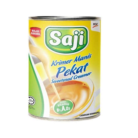 Saji Krimer Manis Pekat Sweetened Creamer 500 G Shopee Malaysia