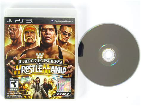 Wwe Legends Of Wrestlemania Playstation 3 Ps3 Retromtl