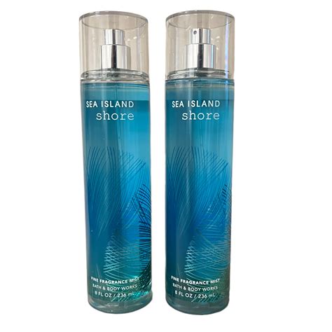 Bath And Body Works Sea Island Shore Perfume Cotton Scented Spray