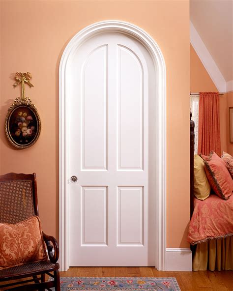 Arched Double Doors Interior French Panel Curved Raised And More