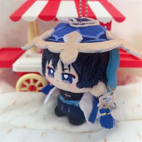 Genshin Impact Wanderer Plush Doll Cute Kawaii Scaramouche Plush