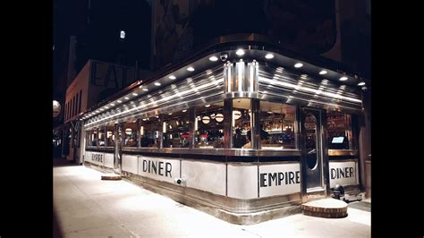 Empire Diner In New York On The Location Of Movie Youtube