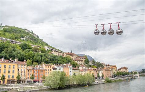 Grenoble-Bastille Cable Car Aka `Les Bulles` English: the Bubbles ...