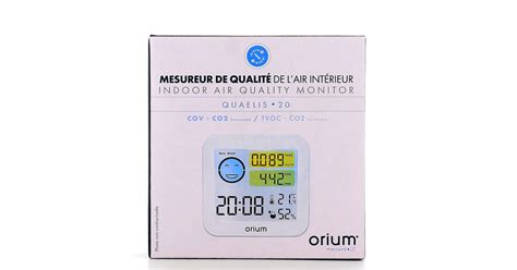 Mesureur de Qualité de l Air Intérieur Quaelis 20 Orium