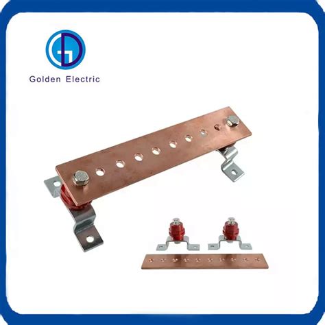 Hot Sale Electrical Earthing Busbar Copper Grounding Bus Bar With