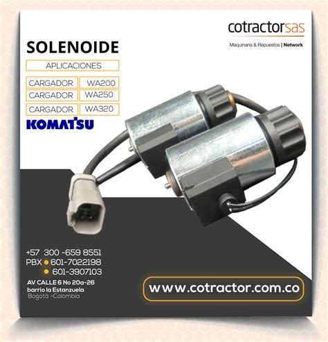 Solenoide Komatsu Cotractor Co