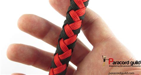 8 Strand Diamond Plait Around A Core Paracord Guild