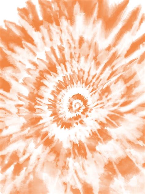 Light Orange Tie Dye Shower Curtain By Chinhair Tie Dye Wallpaper