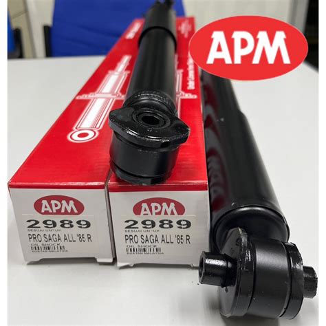 APM Proton Saga Iswara Oil Shock Absorber Rear Set 2pcs Shopee Malaysia