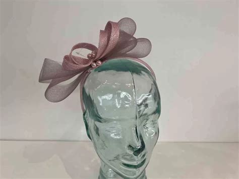 Crin Looped Fascinator In Rose Pink Love Fascinators