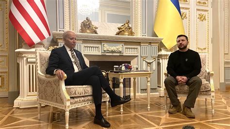 Biden Makes Surprise Visit To Ukraine For First Time Since Full Scale