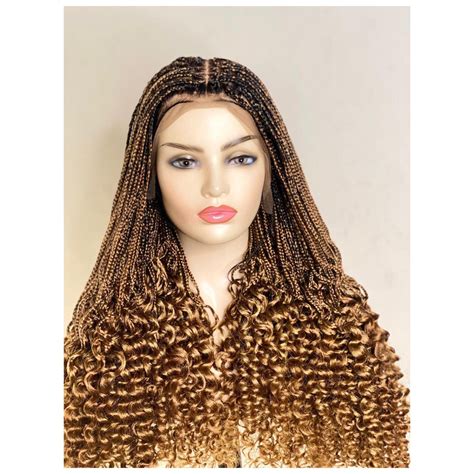 Ready To Ship Braided Wig For Black Woman Braided Wig With Etsy In