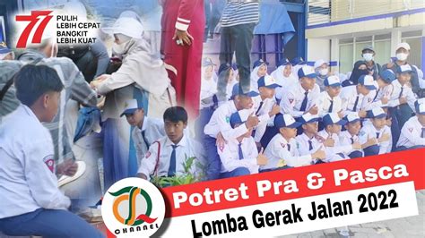 Gebyar HUT RI 77 Pra Dan Pasca Gerak Jalan Putra Putri As Shiddiqi